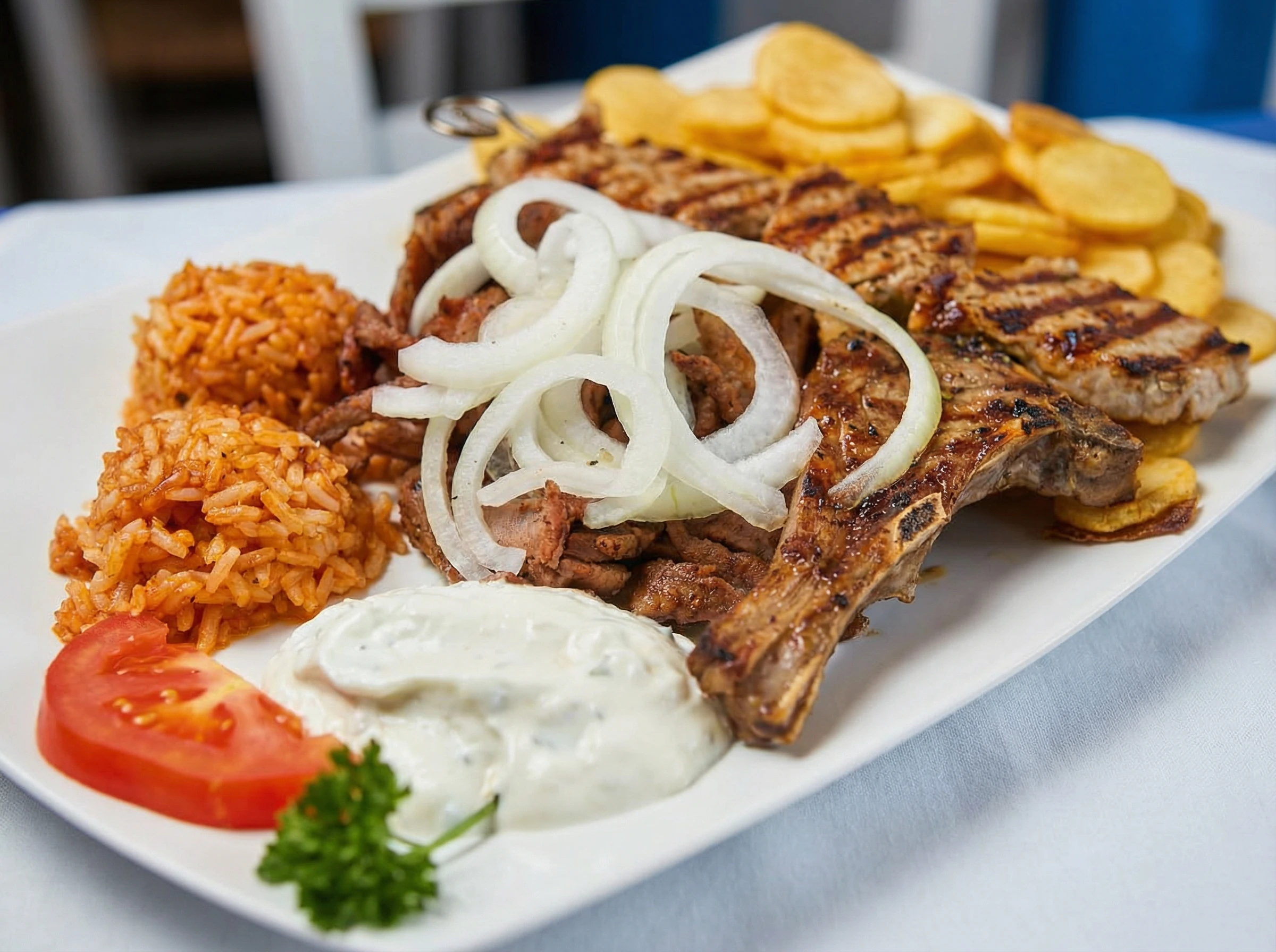 Frisches Grillgericht Corfu Bad Krozingen